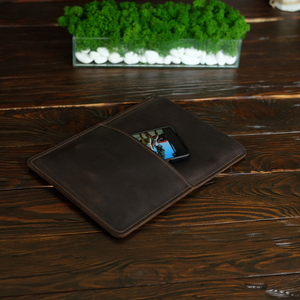 iPad case leather