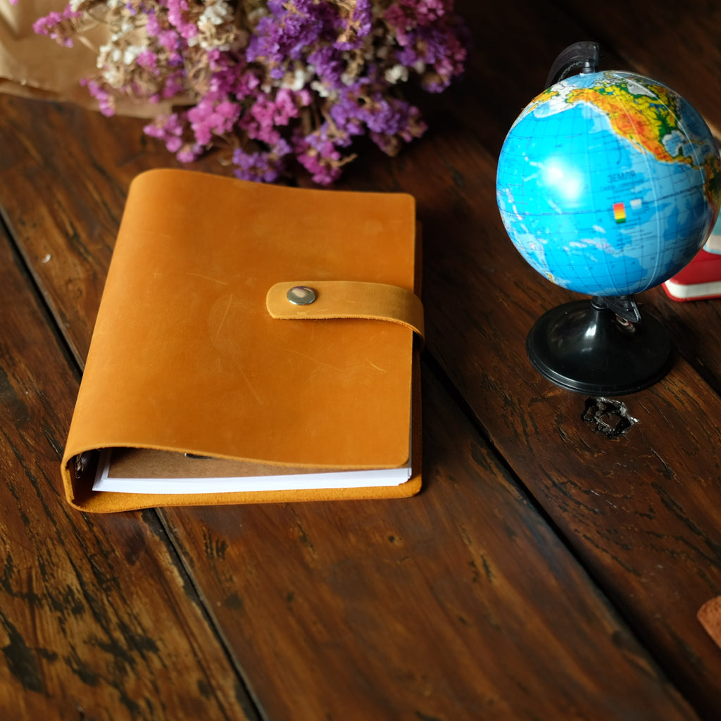 Leather notebook