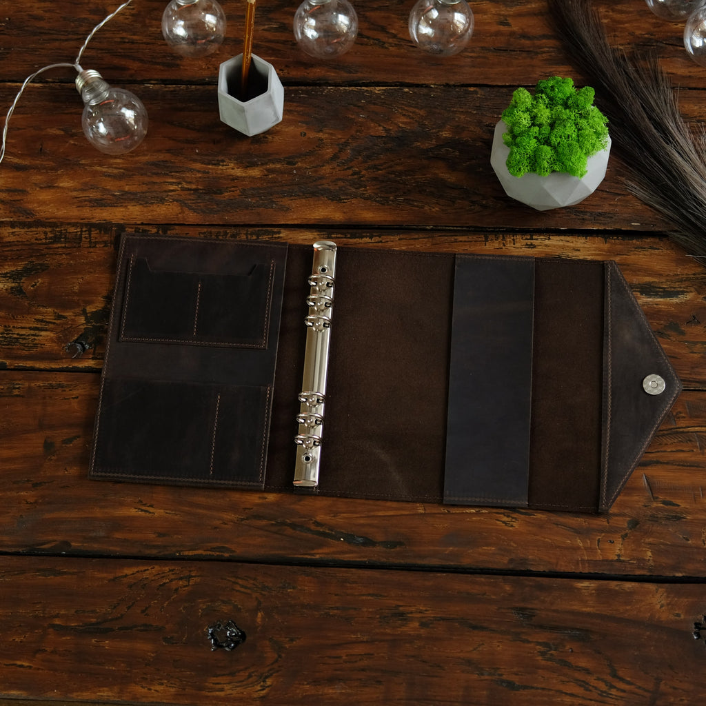 Leather Envelope Notebook 