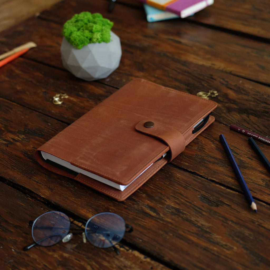 leather notepad cover