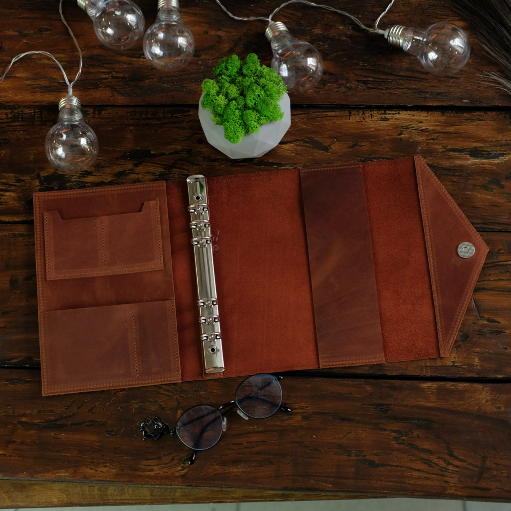 Leather Envelope Notebook