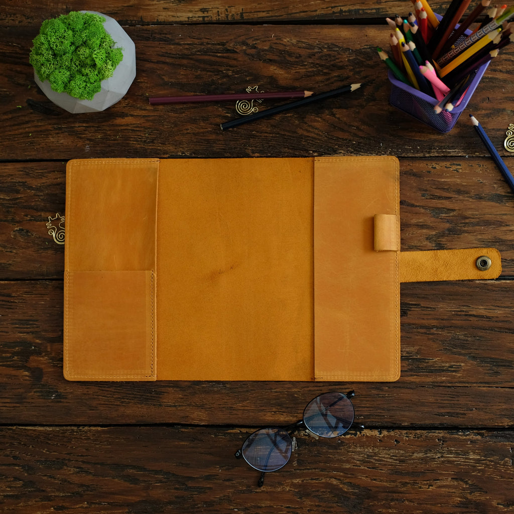 leather notebook cover