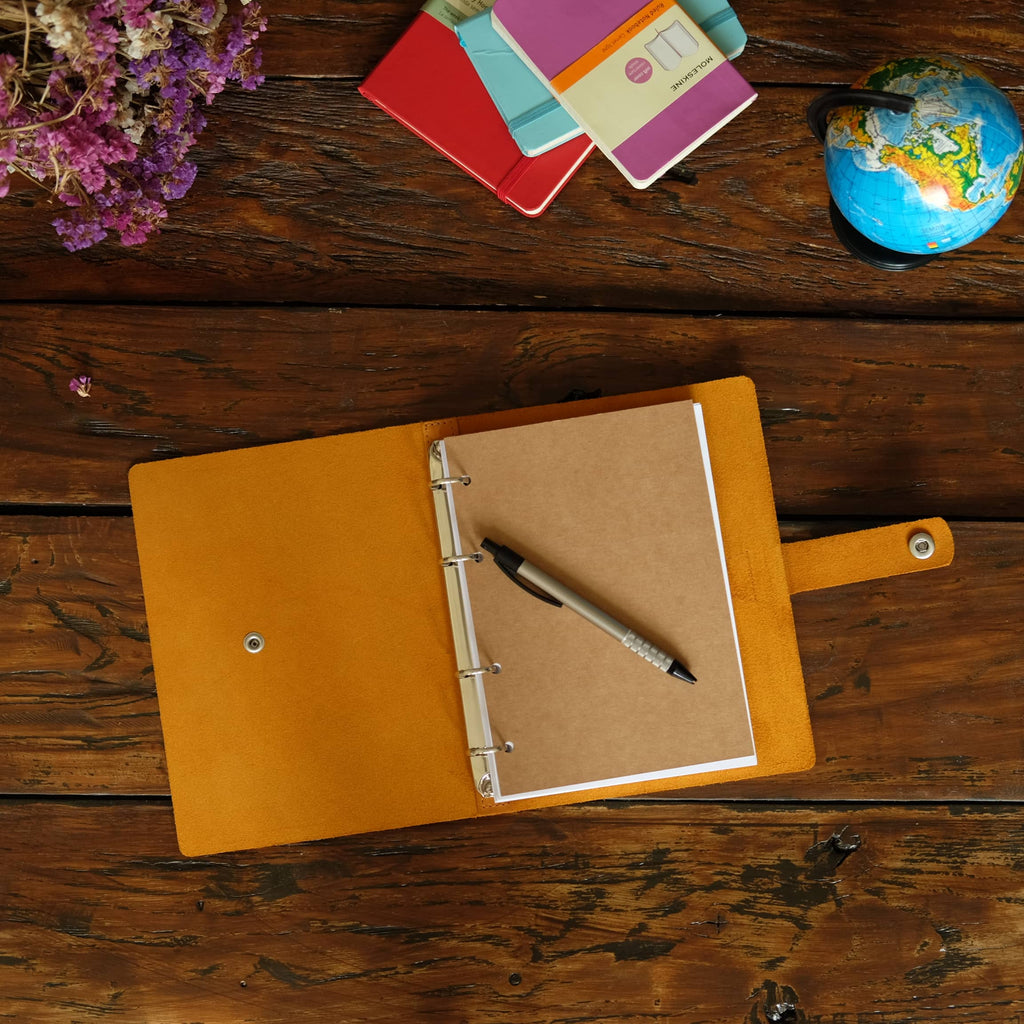 Leather notebook