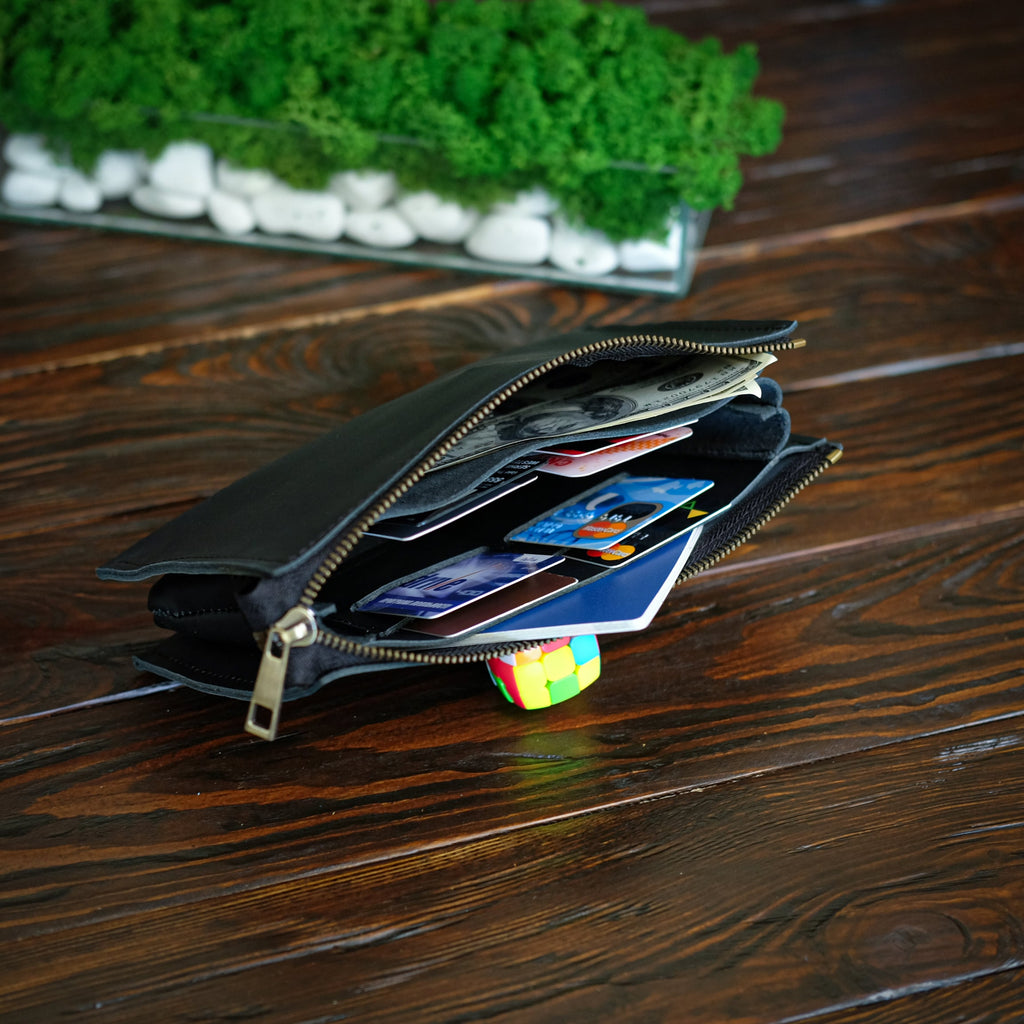 Big long wallet | Black