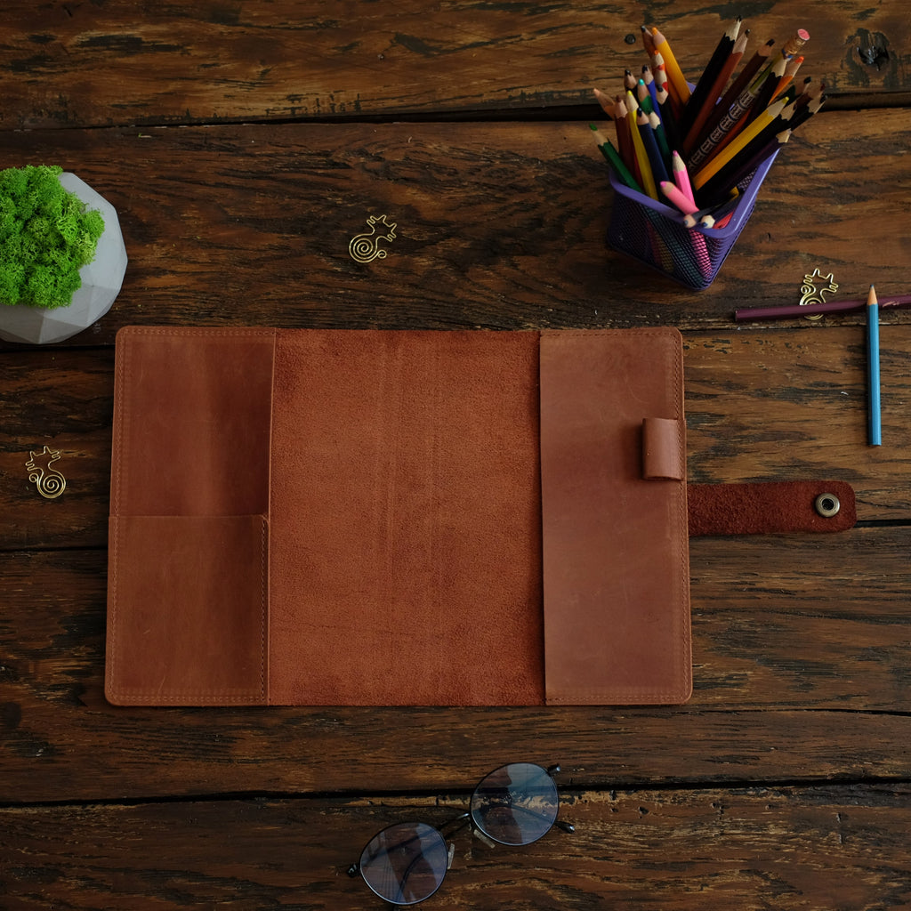 leather notepad cover