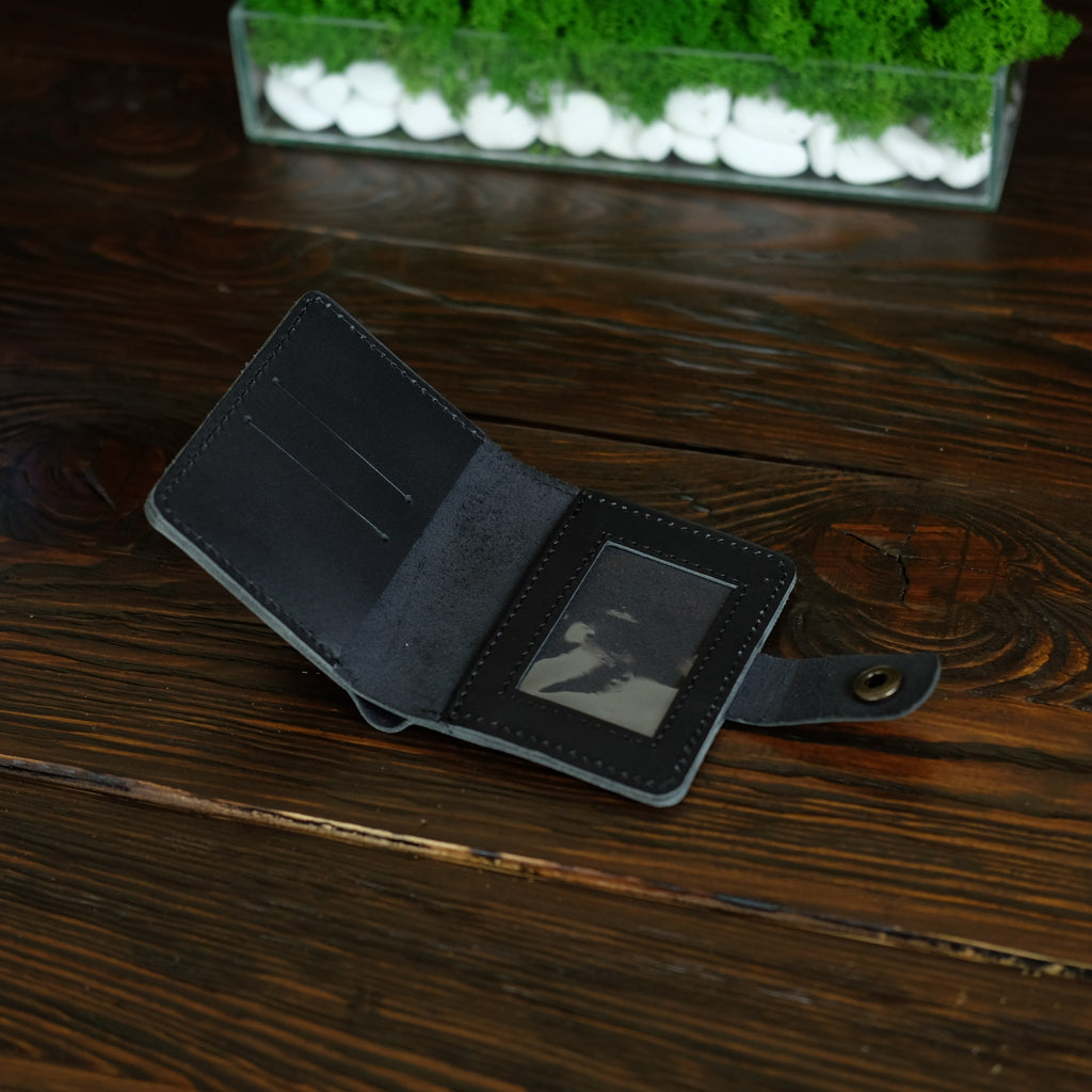 Compact Leather Wallet