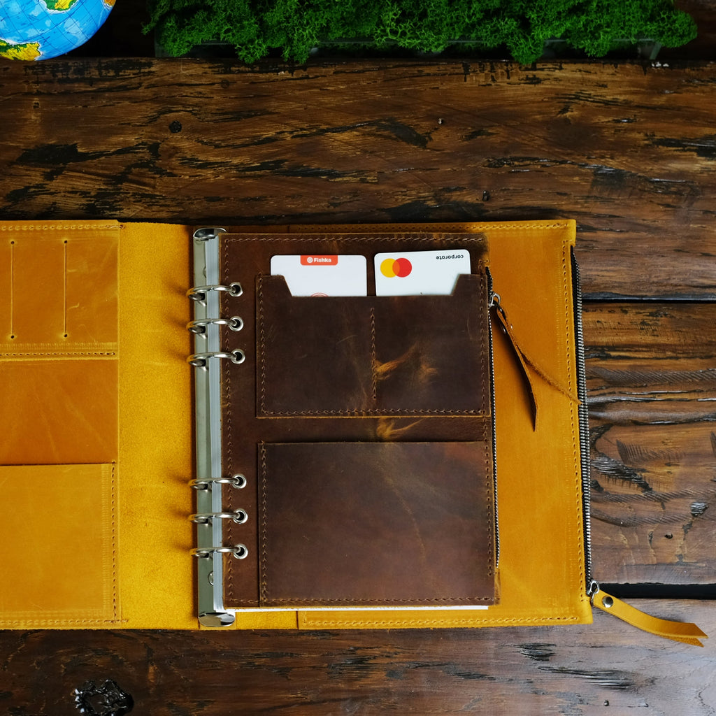 Leather removable insert 