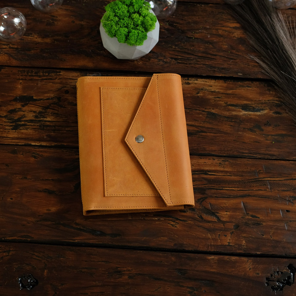 Leather Envelope Notebook