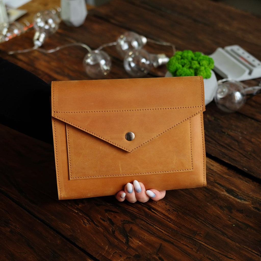 Leather Envelope Notebook