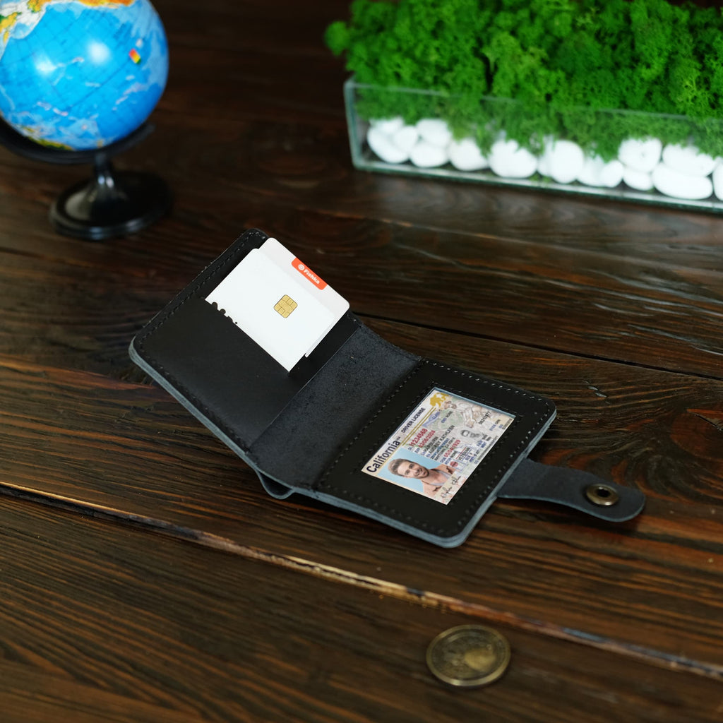 Compact Leather Wallet