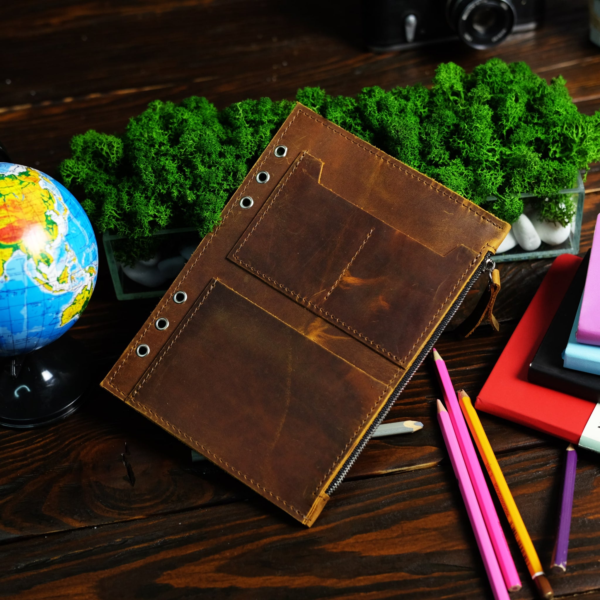 Leather Removable Insert in Chestnut & Shop Now!